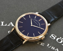 Load image into Gallery viewer, A. Lange & Söhne Saxonia Thin in 750 Honeygold® with Onyx Dial Limited Edition of 200
