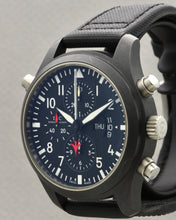 Load image into Gallery viewer, IWC Double Chronograph (Doppelchronograph) Pilot's Watch Top Gun, Ref. IW379901