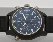 Load image into Gallery viewer, IWC Double Chronograph (Doppelchronograph) Pilot's Watch Top Gun, Ref. IW379901