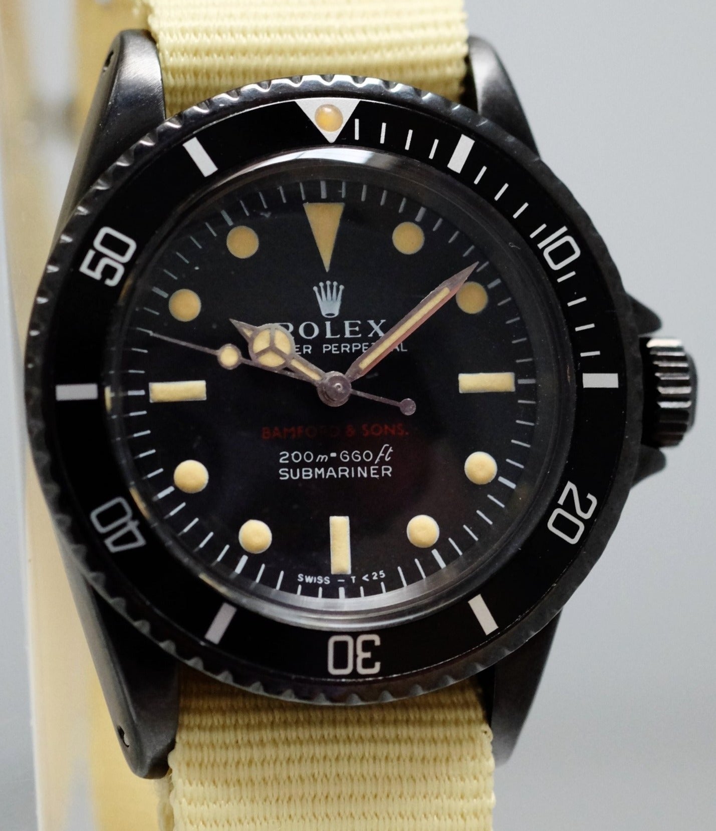 Copy Rolex Submariner Rolex Calibre 2813 Bamford Men's Hands - Copy Rolex  Watches