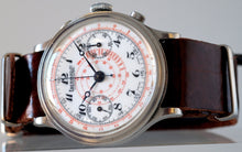 Load image into Gallery viewer, Eberhard & Co. Pre Extra Fort Enamel Dial Chronograph