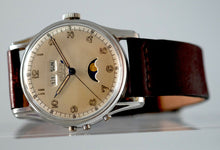Load image into Gallery viewer, Angelus Datoluxe Triple Date Moonphase in Stainless Steel
