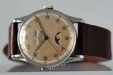 Load image into Gallery viewer, Angelus Datoluxe Triple Date Moonphase in Stainless Steel