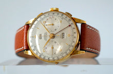 Load image into Gallery viewer, Angelus Chronodato Triple Date Chronograph in Gold