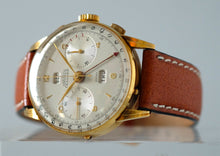 Load image into Gallery viewer, Angelus Chronodato Triple Date Chronograph in Gold