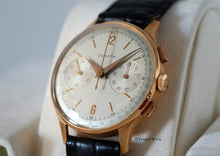 Load image into Gallery viewer, Zenith 1950s Chronograph in Rose Gold