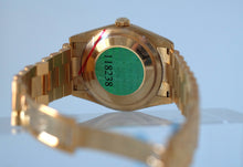 Load image into Gallery viewer, Rolex Day Date Yellow Gold with Blue Dial New Old Stock
