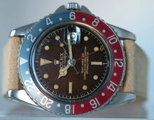 Load image into Gallery viewer, Rolex GMT Ref. 1675 PCG Exclamation Tropical