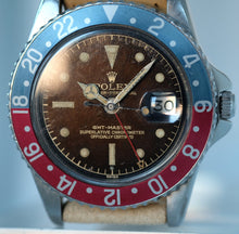 Load image into Gallery viewer, Rolex GMT Ref. 1675 PCG Exclamation Tropical
