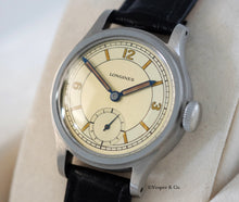 Load image into Gallery viewer, Longines Calatrava Wristwatch with Two-Tone Dial