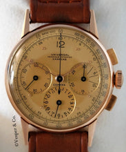 Load image into Gallery viewer, Universal Genève Compax in Rose Gold