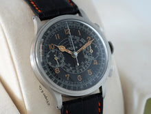 Load image into Gallery viewer, Lemania Chronograph with Telemeter and Tachometer Scales