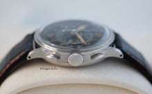 Load image into Gallery viewer, Lemania Chronograph with Telemeter and Tachometer Scales