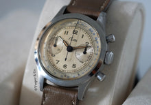 Load image into Gallery viewer, Croton Clamshell Chronograph with Tachometer and Telemeter Scales