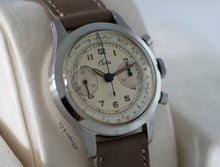 Load image into Gallery viewer, Croton Clamshell Chronograph with Tachometer and Telemeter Scales