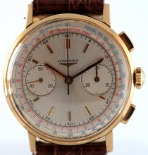 Load image into Gallery viewer, Longines Flyback Chronograph in 18k Rose Gold
