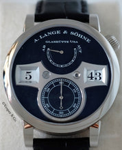 Load image into Gallery viewer, A. Lange & Söhne Zeitwerk in White Gold