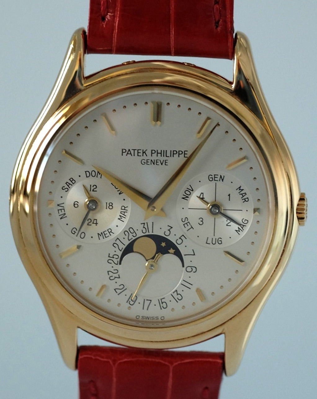 Patek 3940 hot sale white gold