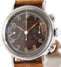 Load image into Gallery viewer, Lemania 15TL "Tropical" Oversized Chronograph