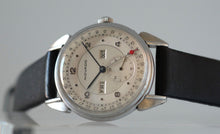 Load image into Gallery viewer, Movado "Calendograph" with Two Tone Dial and Candy Apple Date Hand