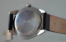 Load image into Gallery viewer, Movado "Calendograph" with Two Tone Dial and Candy Apple Date Hand
