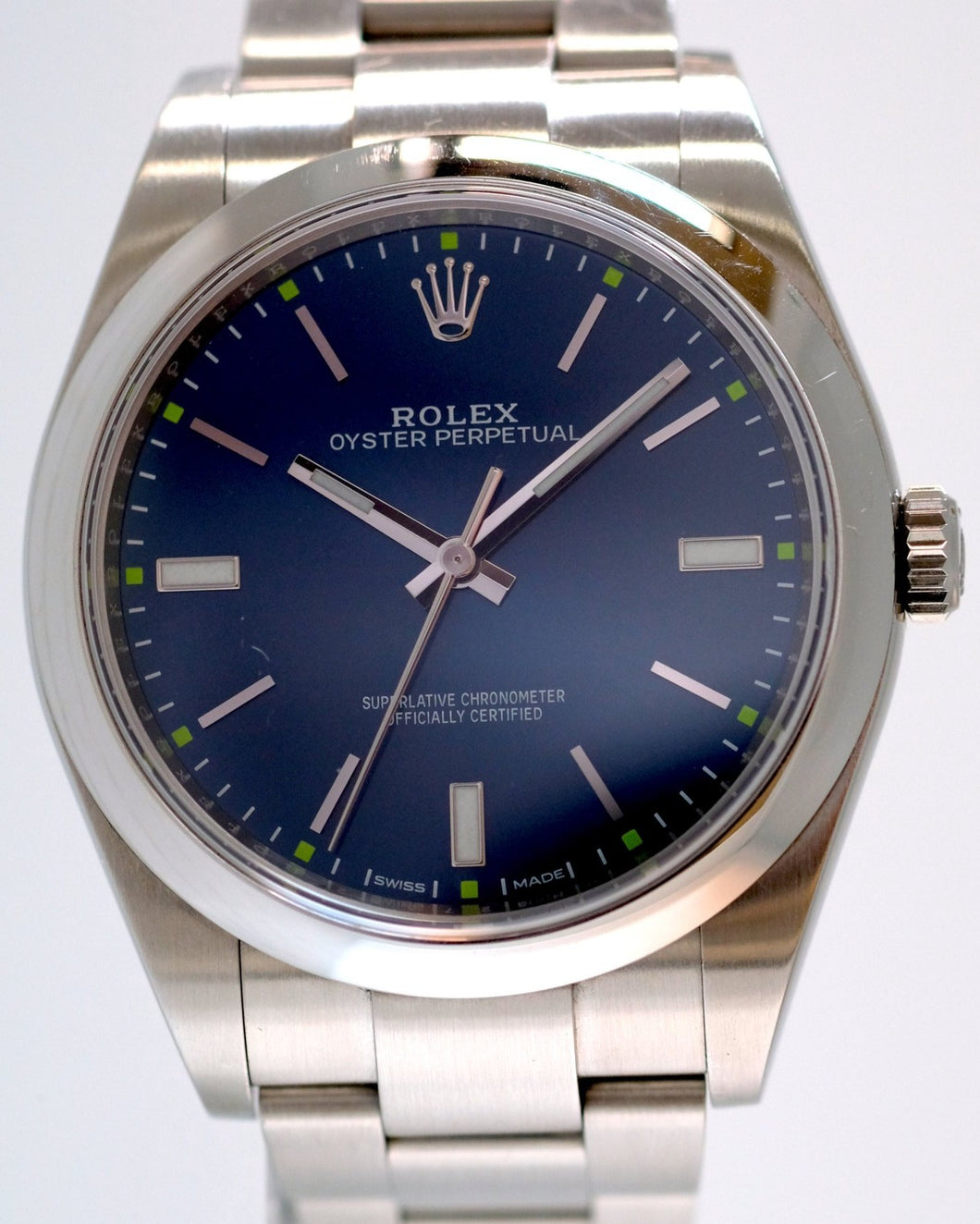 Rolex Oyster Perpetual 39 Blue
