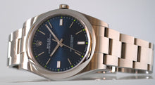 Load image into Gallery viewer, Rolex Oyster Perpetual 39 Blue