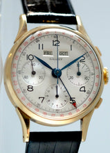 Load image into Gallery viewer, Gallet Triple-Date Chronograph in Yellow Gold