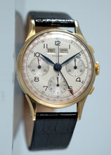 Load image into Gallery viewer, Gallet Triple-Date Chronograph in Yellow Gold