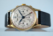 Load image into Gallery viewer, Gallet Triple-Date Chronograph in Yellow Gold