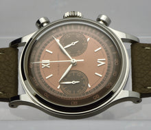 Load image into Gallery viewer, Furlan Marri “Havana Salmon” Dial Chronograph, Reference 1031A