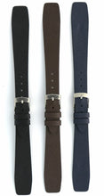 Load image into Gallery viewer, Saffiano Leather Watch Straps with Open End in Navy