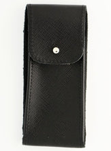 Load image into Gallery viewer, Saffiano Leather Watch Pouch in Black
