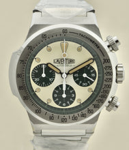 Load image into Gallery viewer, Laventure Automobile Chronograph, Steel/Cream