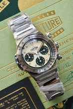 Load image into Gallery viewer, Laventure Automobile Chronograph, Steel/Cream