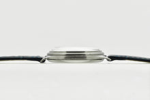 Load image into Gallery viewer, Eberhard "stepped bezel”, made in the 1950s. Fine and rare, stainless steel wristwatch.