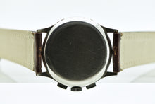 Load image into Gallery viewer, Universal Genève Tri-Compax, Ref. 22279, Steel. Made in 1940s. Fine, manual-winding, stainless steel wristwatch with square button chronograph, registers, tachymeter, triple date and moon phases.