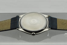 Load image into Gallery viewer, Eberhard "stepped bezel”, made in the 1950s. Fine and rare, stainless steel wristwatch.