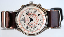 Load image into Gallery viewer, Eberhard & Co. Pre Extra Fort Enamel Dial Chronograph
