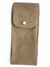 Load image into Gallery viewer, Suede Leather Watch Pouch in Clay
