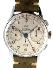 Load image into Gallery viewer, Angelus Chronodato Triple Date Chronograph in Steel