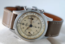 Load image into Gallery viewer, Croton Clamshell Chronograph with Tachometer and Telemeter Scales