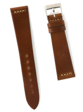 Load image into Gallery viewer, Horween Cordovan Leather Watch Straps in Light Tobacco
