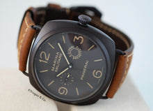 Load image into Gallery viewer, Panerai. A Special Edition Composite Wristwatch with 8 Day Power Reserve. Model: Marina Militare 8 Giorni. Ref: PAM339. OP6806.