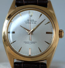 Load image into Gallery viewer, Rolex Oyster Perpetual Tiffany & Cc. with Underline Luminous Dial Ref. 1012
