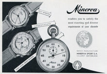 Load image into Gallery viewer, Minerva Triple Calendar Chronograph
