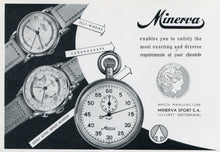 Load image into Gallery viewer, Minerva Triple Calendar Chronograph
