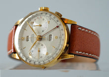 Load image into Gallery viewer, Angelus Chronodato Triple Date Chronograph in Gold
