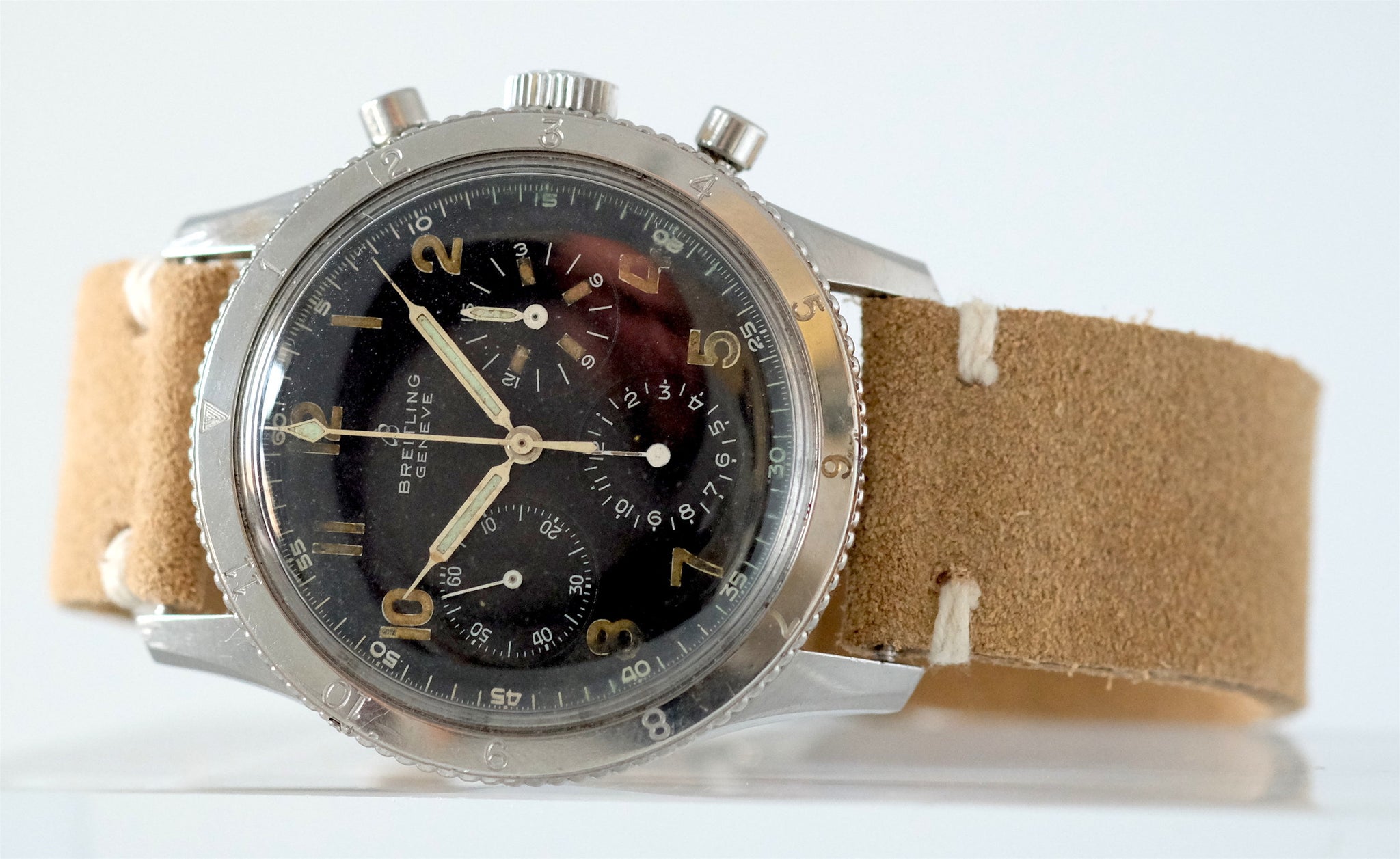 BREITLING GENEVE　AVI 765 コパイロット　手巻機械式腕時計 ブライトリングのAVI 765 コ・パイロット『co-pilot』は最強の