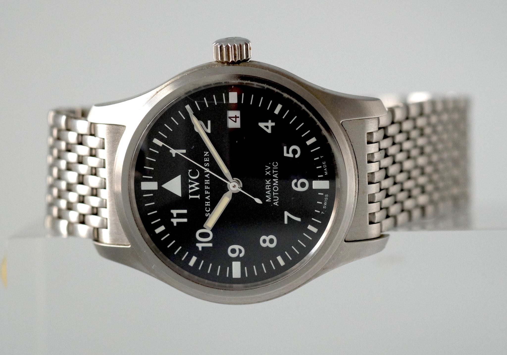 IWC 20mm Original IWC bracelet stainless steel strap band for 439 for sale  from a Seller on Chrono24